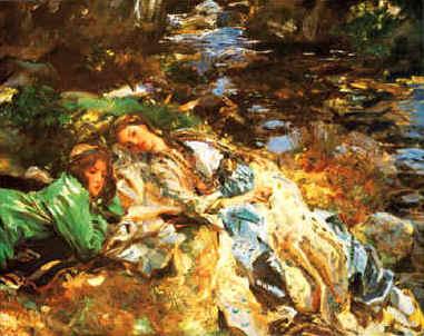 John Singer Sargent The Brook oil painting picture